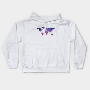 World Map Kids Hoodie